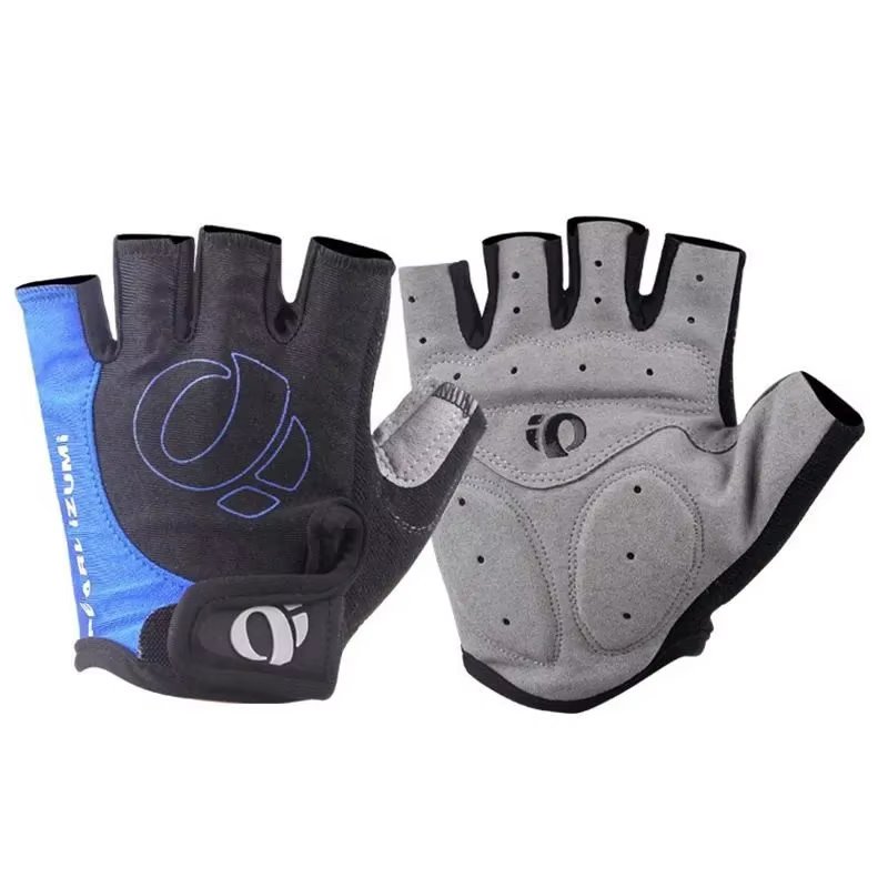 Gants demi-doigt en Gel pour vélo, antidérapants, résistants à la sueur, antichoc, protège-bras de r