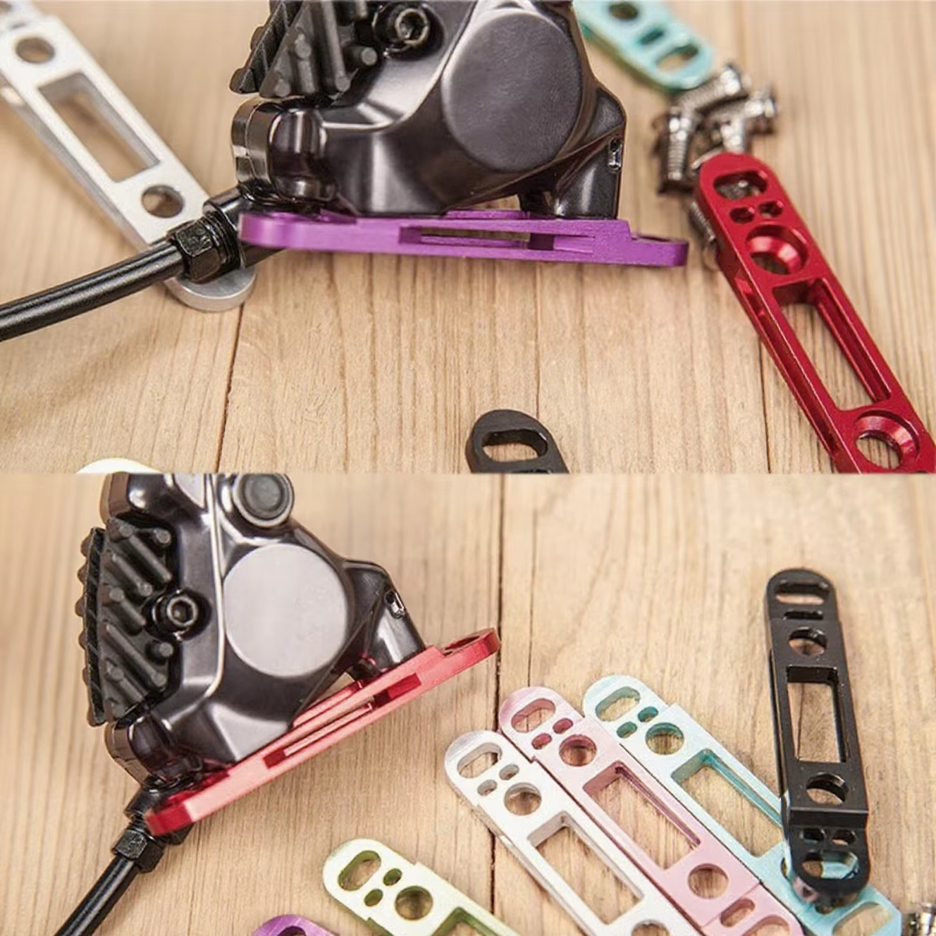 Support de frein à disque de vélo de route ultraléger, convertisseur de 160mm pour frein avant et ar