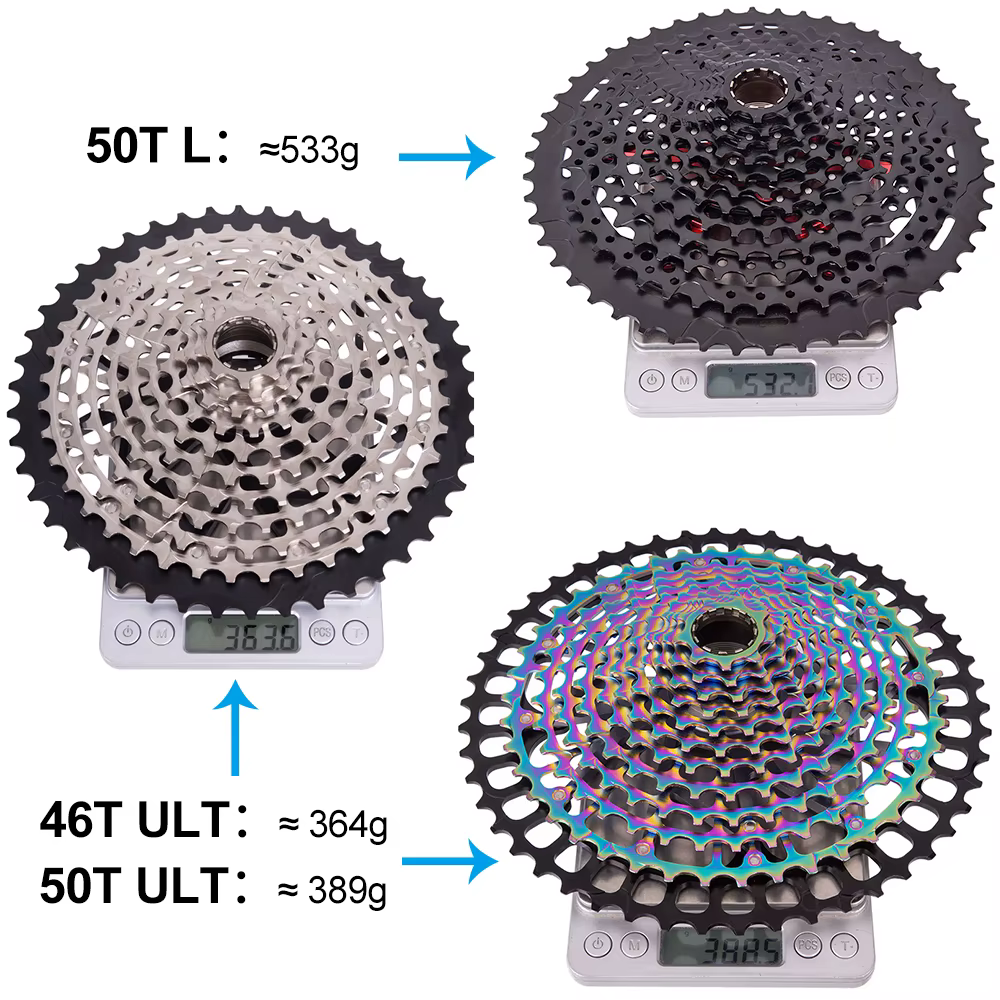 ZTTO vtt XD Hub 12 vitesses Cassette de vélo 10-50T 52T entièrement en acier 9T 10T 12 vitesses pign