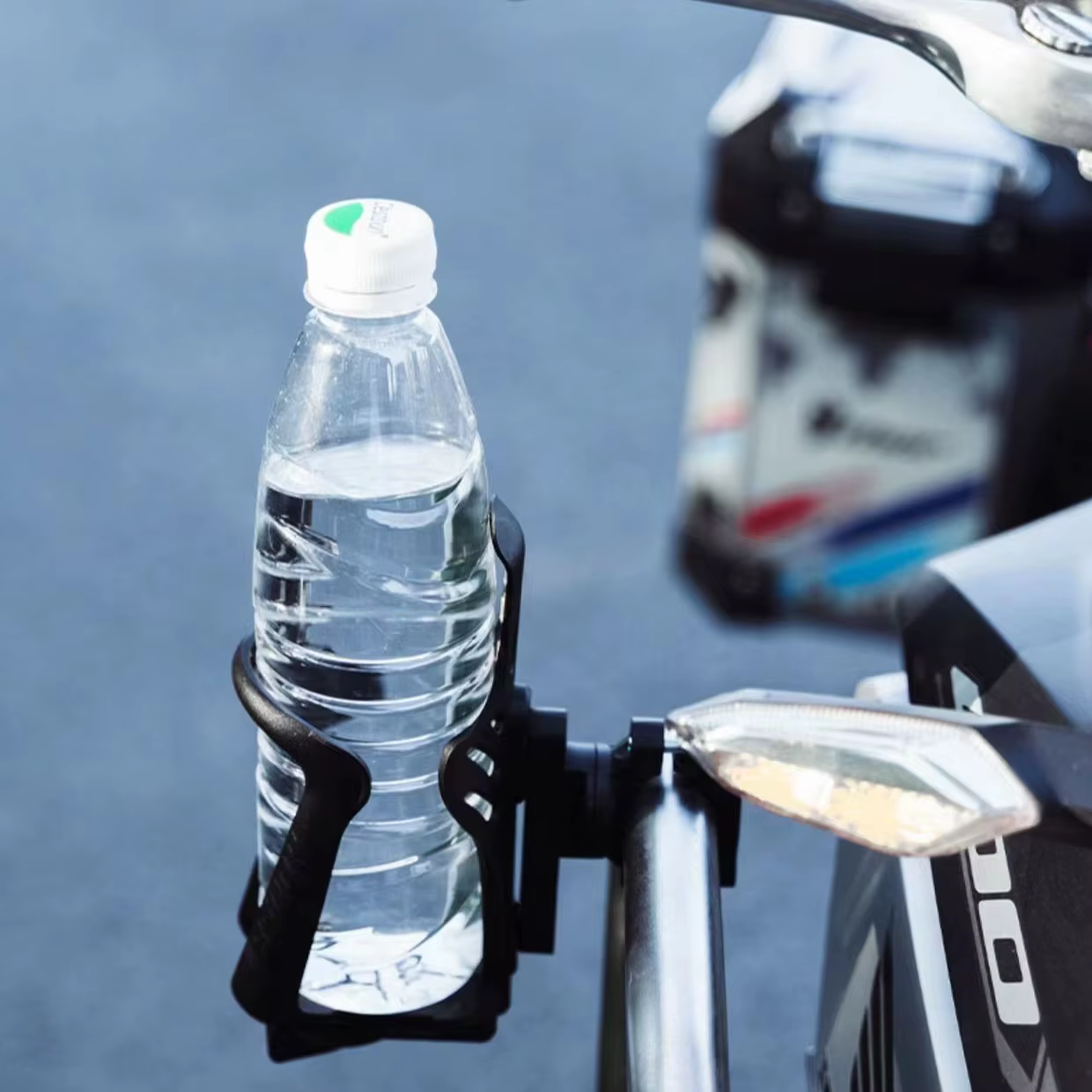 Porte-bouteille de boisson réglable en largeur, pour moto, Scooter, ATV, vélo, adapté aux bouteilles