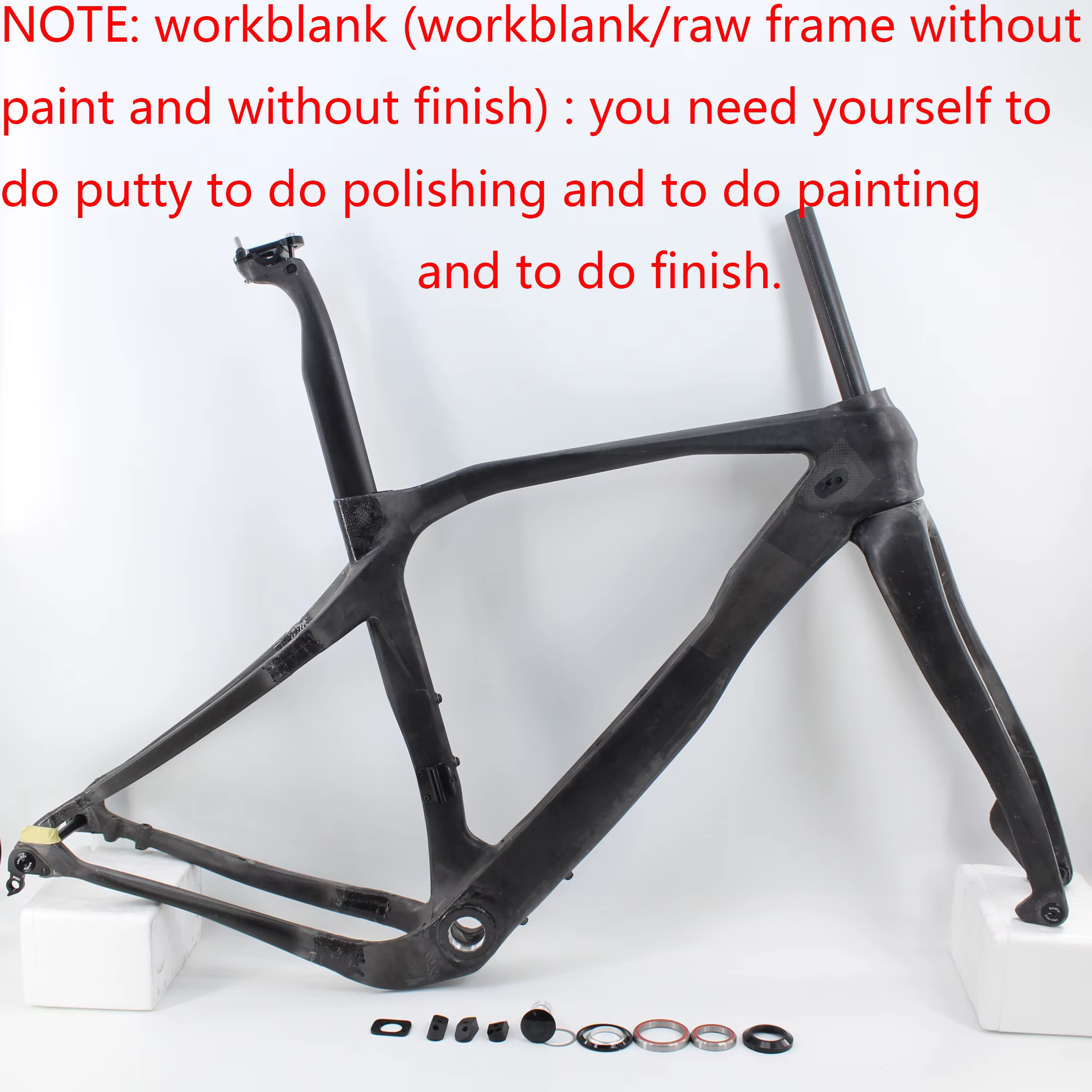 700c Cyclocross voyage gravier vélo de route mat UD vélo entièrement en Fiber de carbone à axe trave