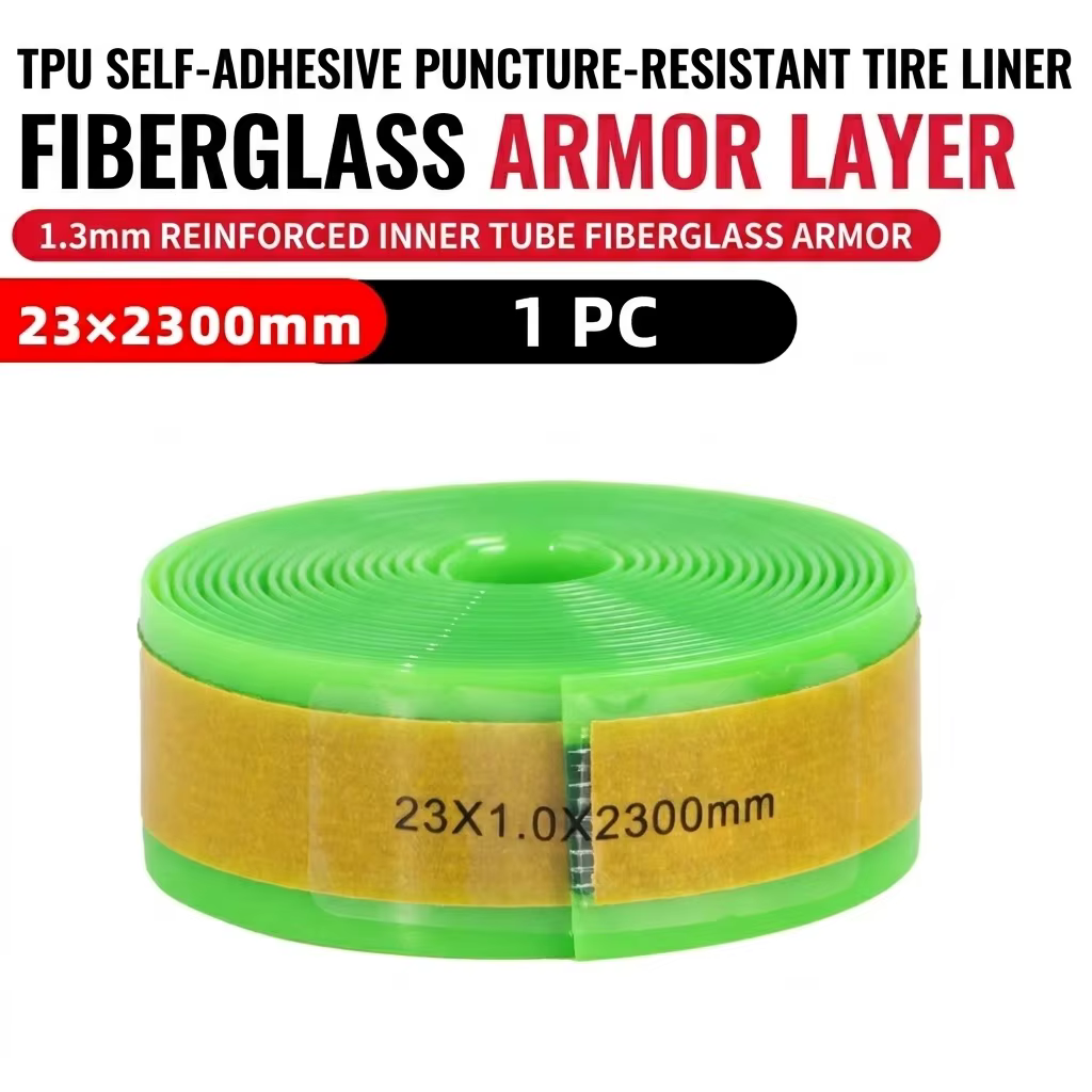 Pneu de vélo revêtement anti-crevaison fibre de verre TPU auto-adhésif 23/38/54/80*2300mm vtt vélo d