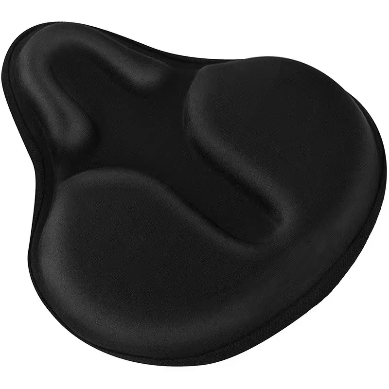 Siège de selle de vélo électrique, doux et épais, housse de coussin en Gel, confortable, cyclisme su
