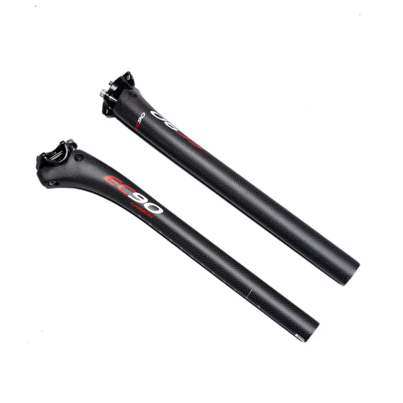 EC90 tige de selle de vélo vtt entièrement en carbone tube de selle de vélo de route pièces de monta