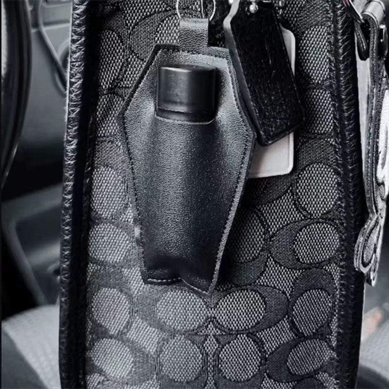Porte-clés porte-bandeau en forme de cercueil, accessoires gothiques, porte-bâton à lèvres ou porte-