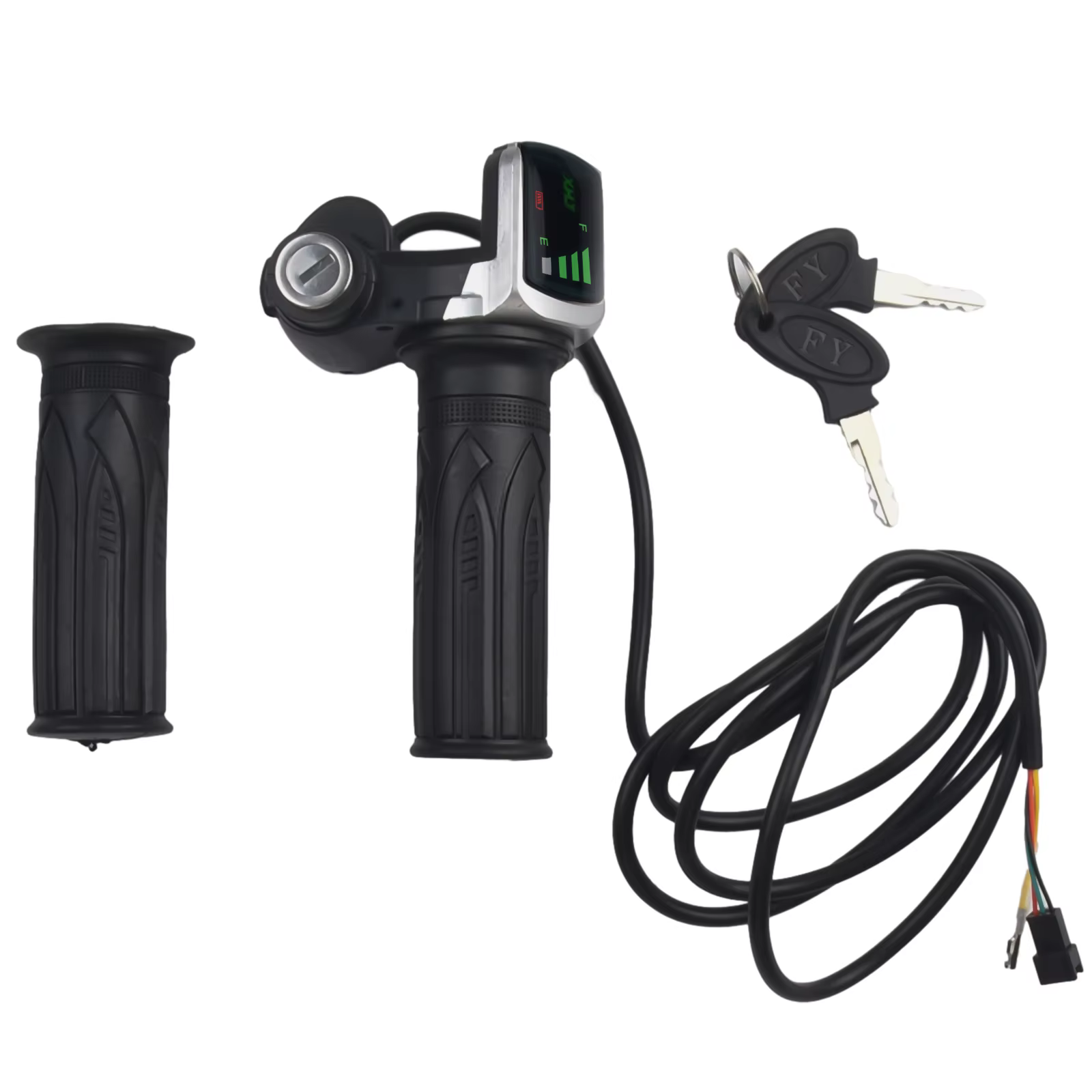 Améliorez votre conduite avec le guidon de poignée d'accélérateur 36/48V E Bike, écran LED pour scam