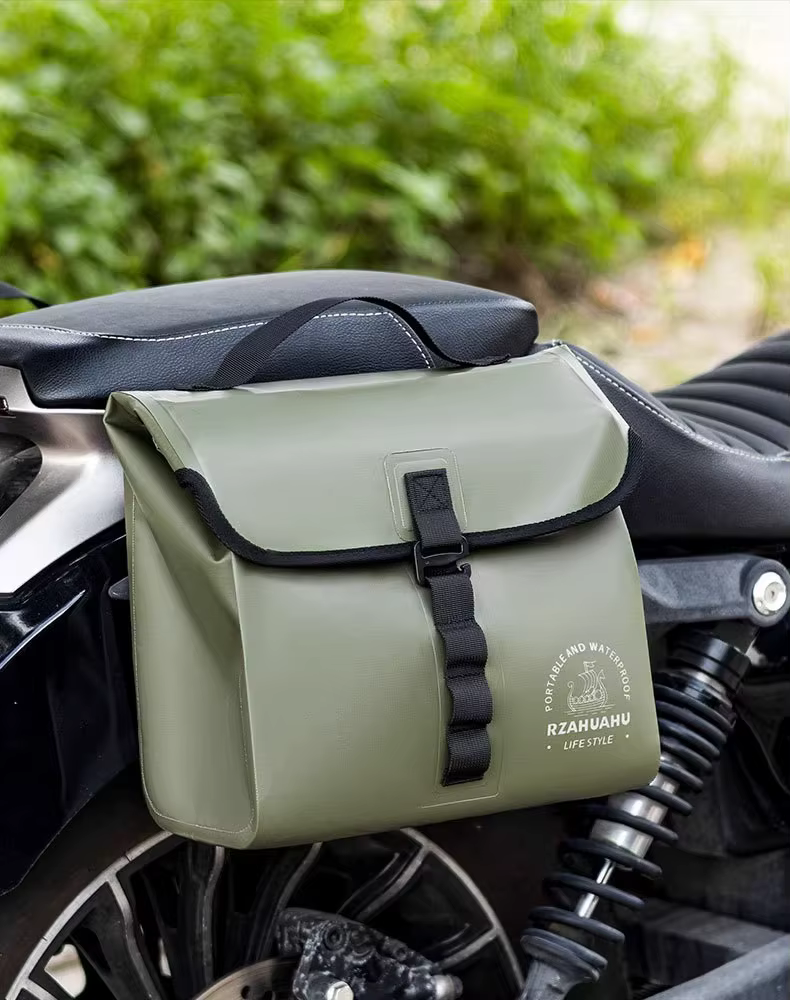 Sac de guidon de moto, vélo pliant, sac de vélo multifonctionnel, sac de vélo avant isolé, panier de