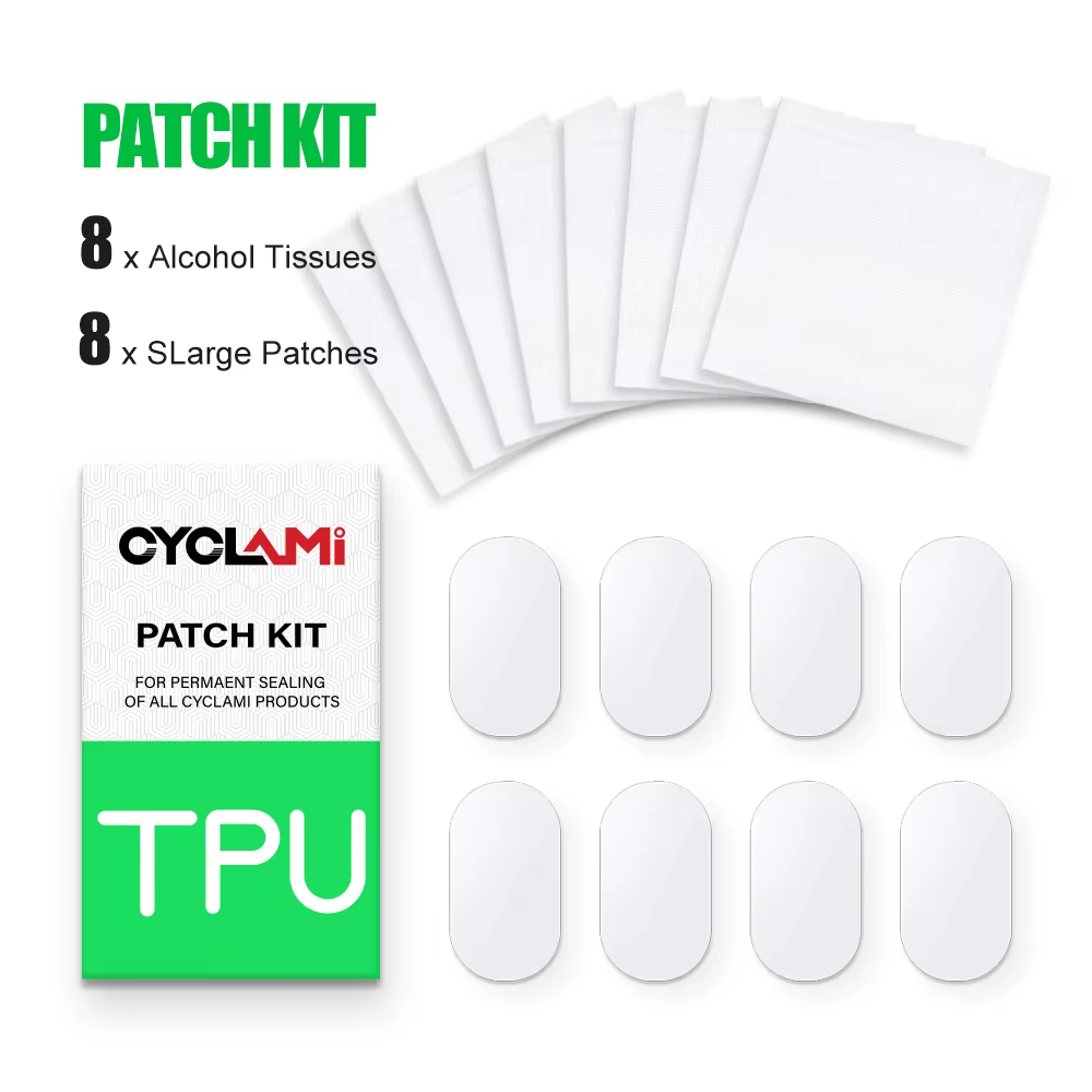 Kit de réparation pour chambre à air de vélo, 8 pièces, Patch pour chambre à air de bicyclette de ro