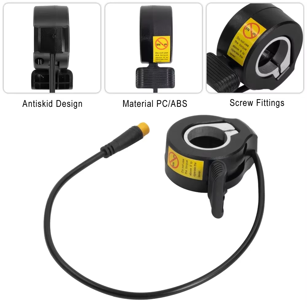 130X accélérateur au pouce 24V/36V/48V/60V/72V 3 broches connecteur de vitesse WP étanche Scooter él