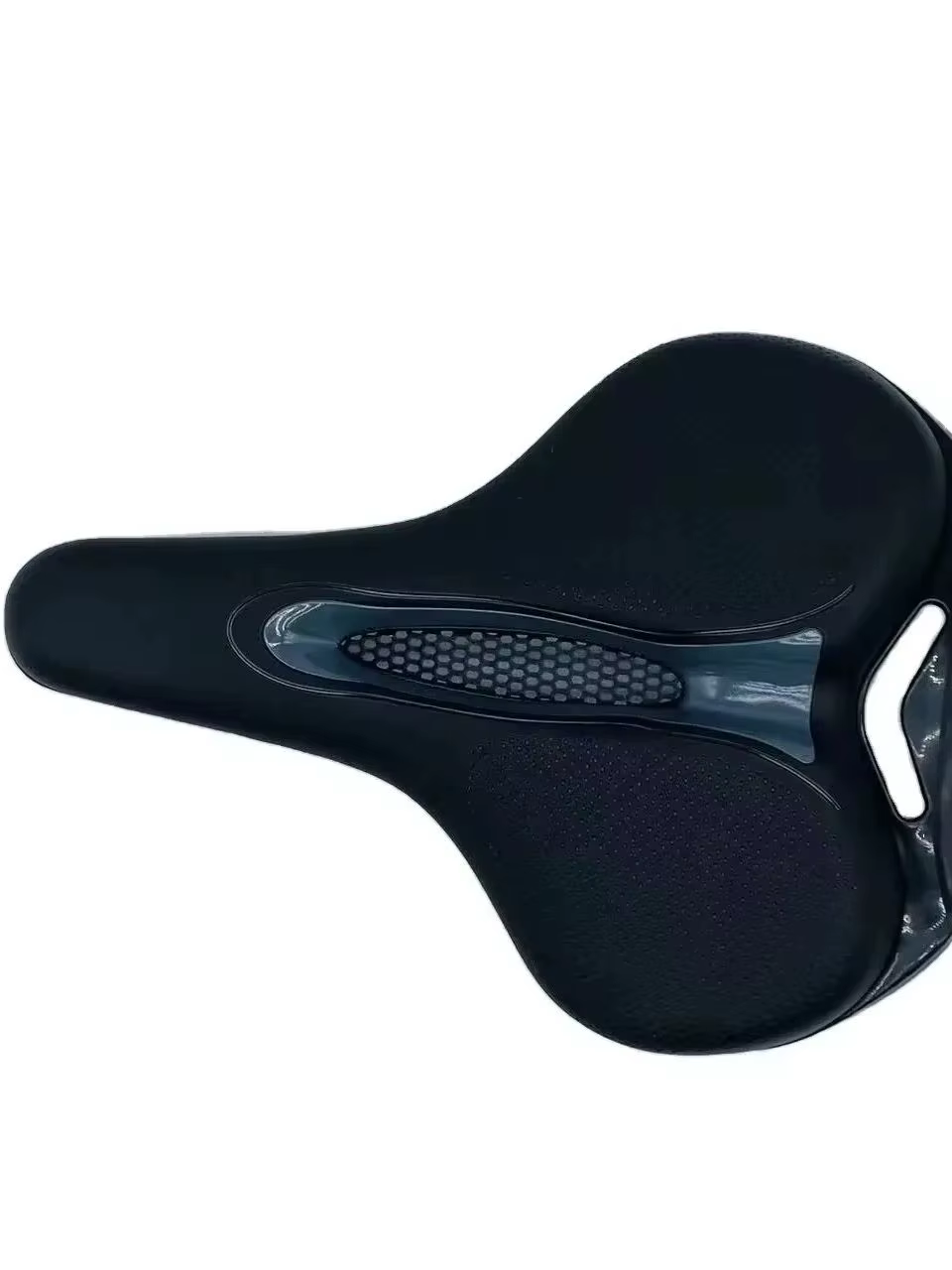 Selle de vélo vtt respirante, coussin à gros fesses, siège de Surface en cuir, coussin creux absorba