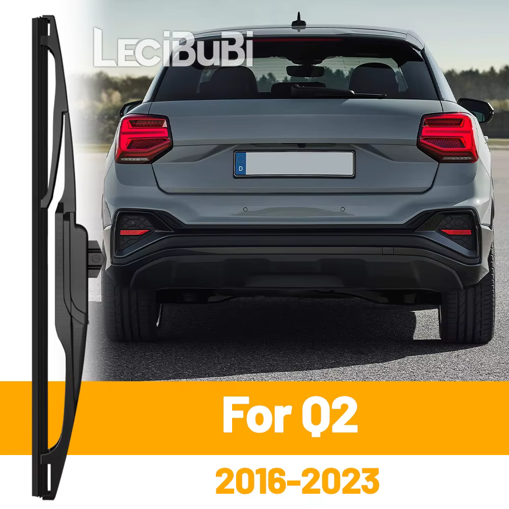 Balai d'essuie-glace pour pare-brise arrière, accessoires d'essuie-glace pour Audi Q2 2016-2023 2017