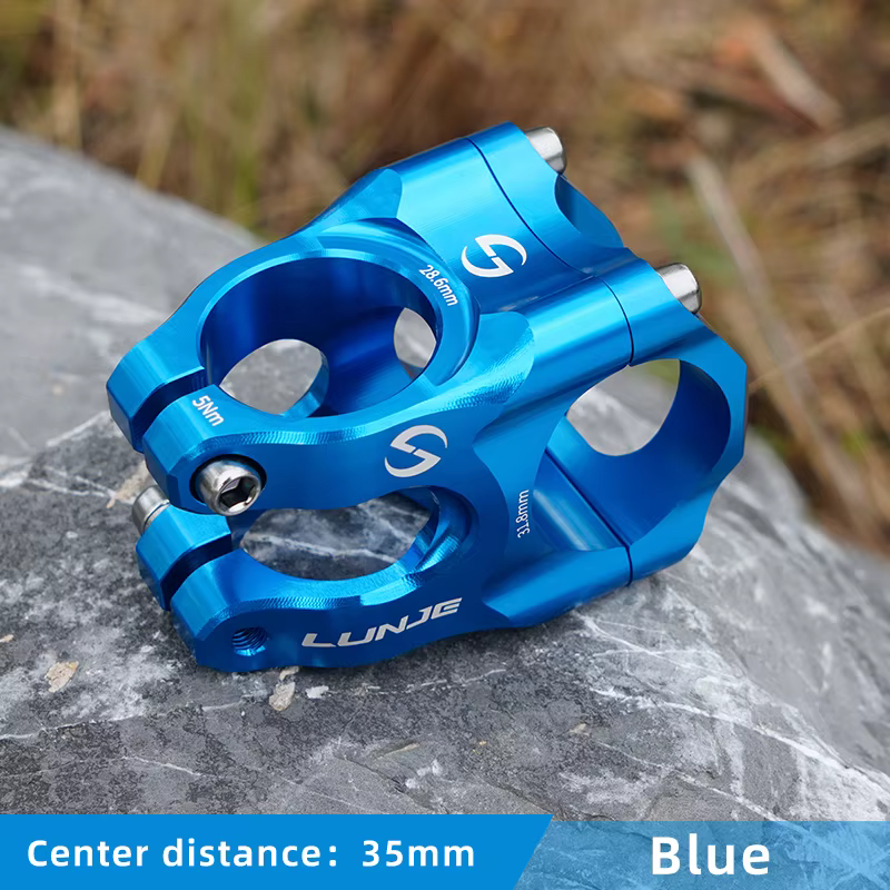 Tige de vélo de montagne CNC 31.8mm, vélo de route vtt, puissance courte, en alliage d'aluminium, él