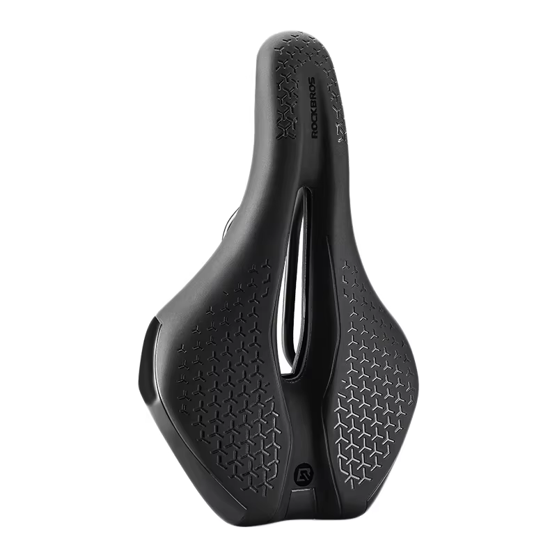 ROCKBROS-Selle de vélo respirante creuse, siège de vélo antichoc, coussin en cuir PU antidérapant, d