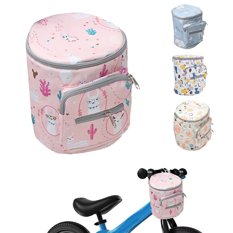Sac de guidon vélo enfants, panier de vélo enfants avant
