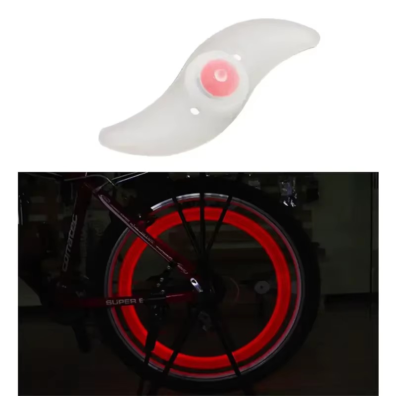 Feu étanche pour rayons de roue de vélo - 3 modes pour la sécurité et la visibilité - Installation f