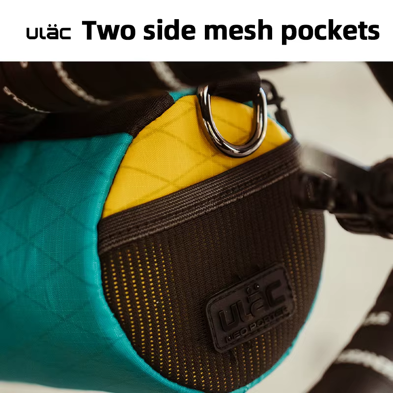 Sac de guidon de vélo Ulac, grande capacité 1,7 L, résistant à l'usure, sacoche de vélo de montagne,