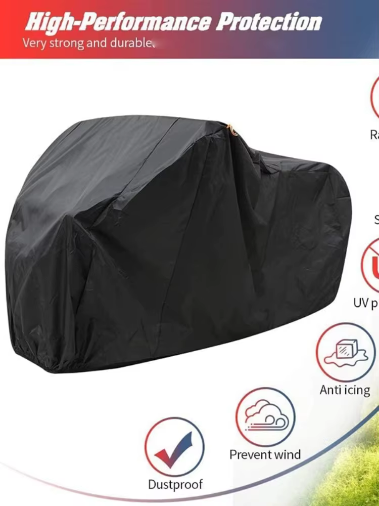 Housse de vélo pour 3 vélos, étanche, stockage de vélos en plein air, Anti-UV, temps froid, pluie, n