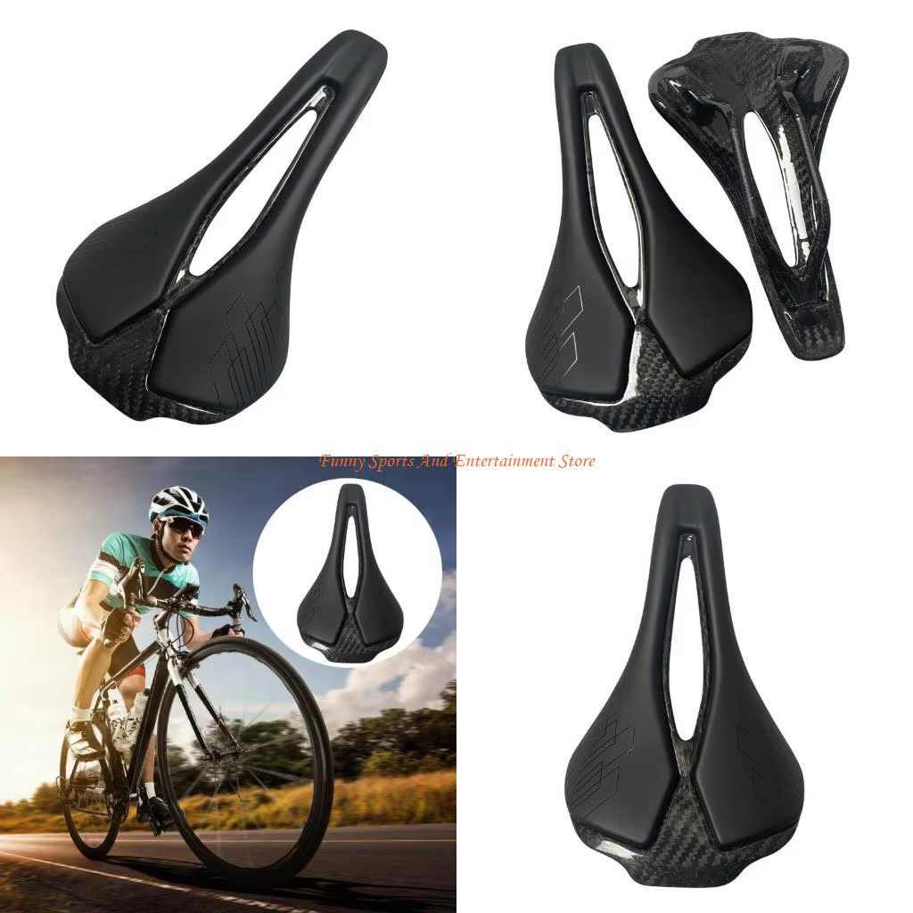 C4DE sièges vélo confortables coussins sièges creux en Fiber carbone selles vélo étanches pour vélos