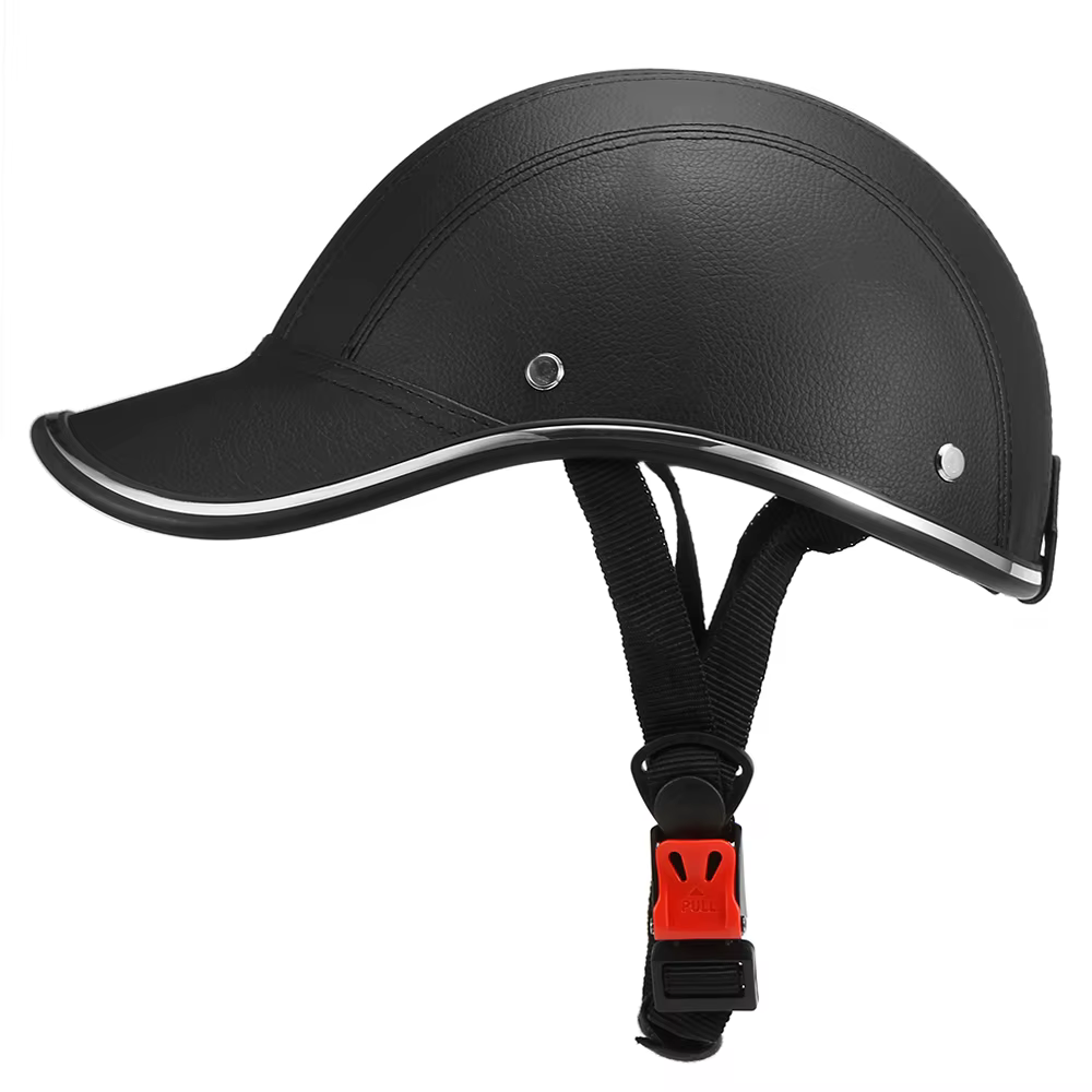 Sports de plein air cyclisme casque de sécurité casquette de Baseball chapeau pour moto vélo Scooter