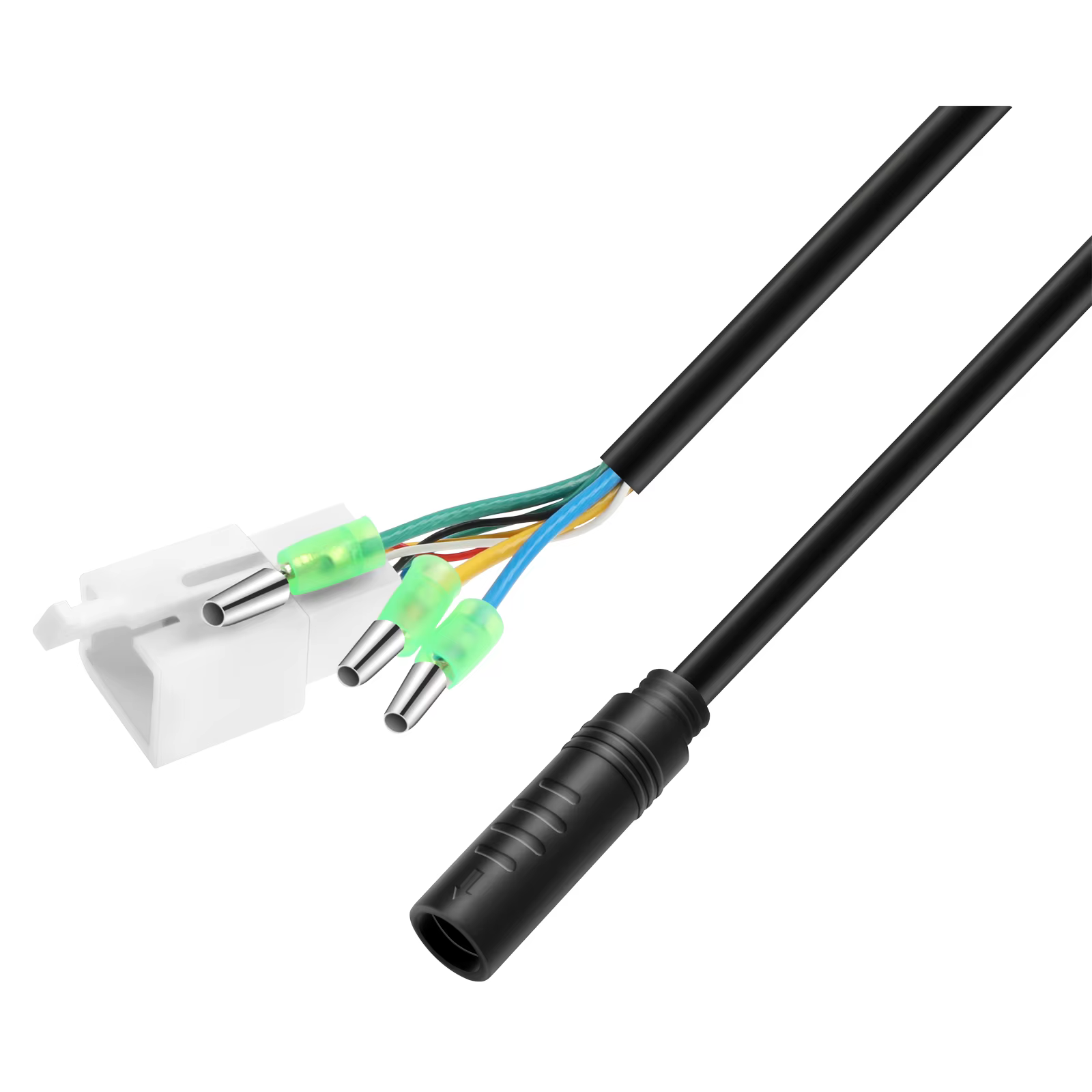 Câble d'extension pour moteur de moyeu de roue de vélo électrique 60cm/120cm, port étanche 9 broches