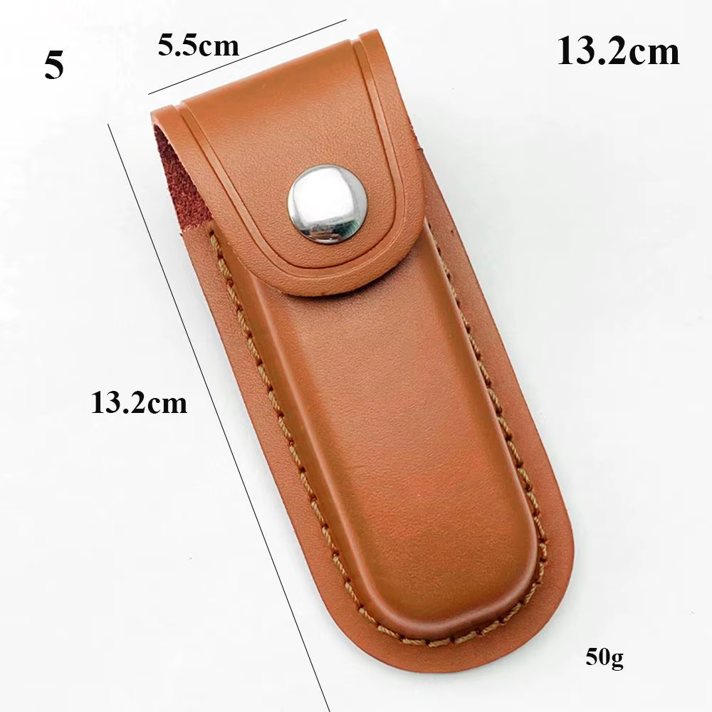 Sac de taille en poudre de cuir multi-outils, fourreau de lame de partenaire, étui de ceinture, clip
