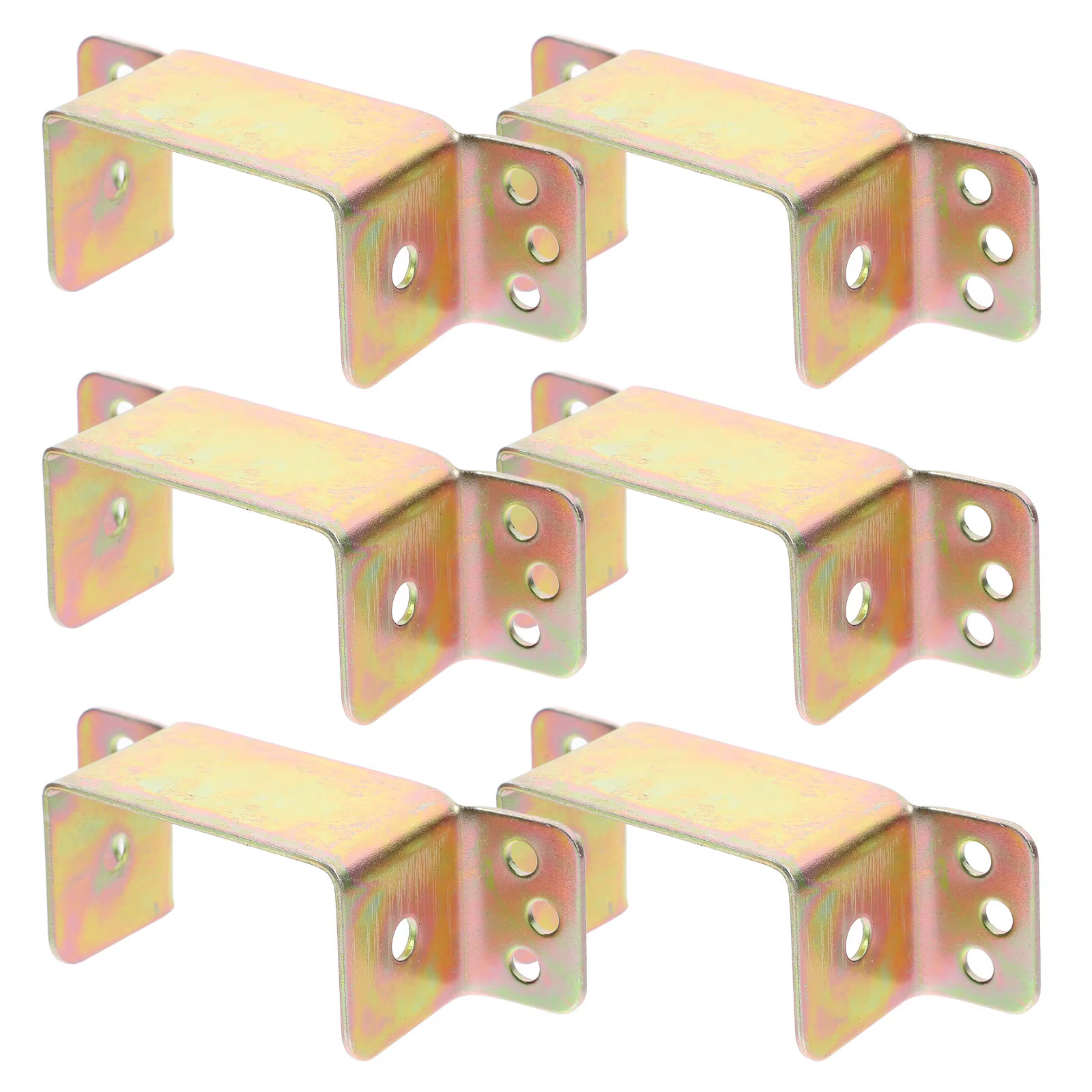 Support de rail en fer en forme de U, 50 mm de largeur, épaissi, pour cadre de lit robuste, plaque d