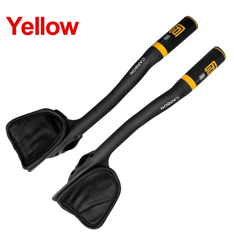 Guidon de vélo de route entièrement en Fiber de carbone, repose-autoroute, guidon Aero Carbon TT, ba