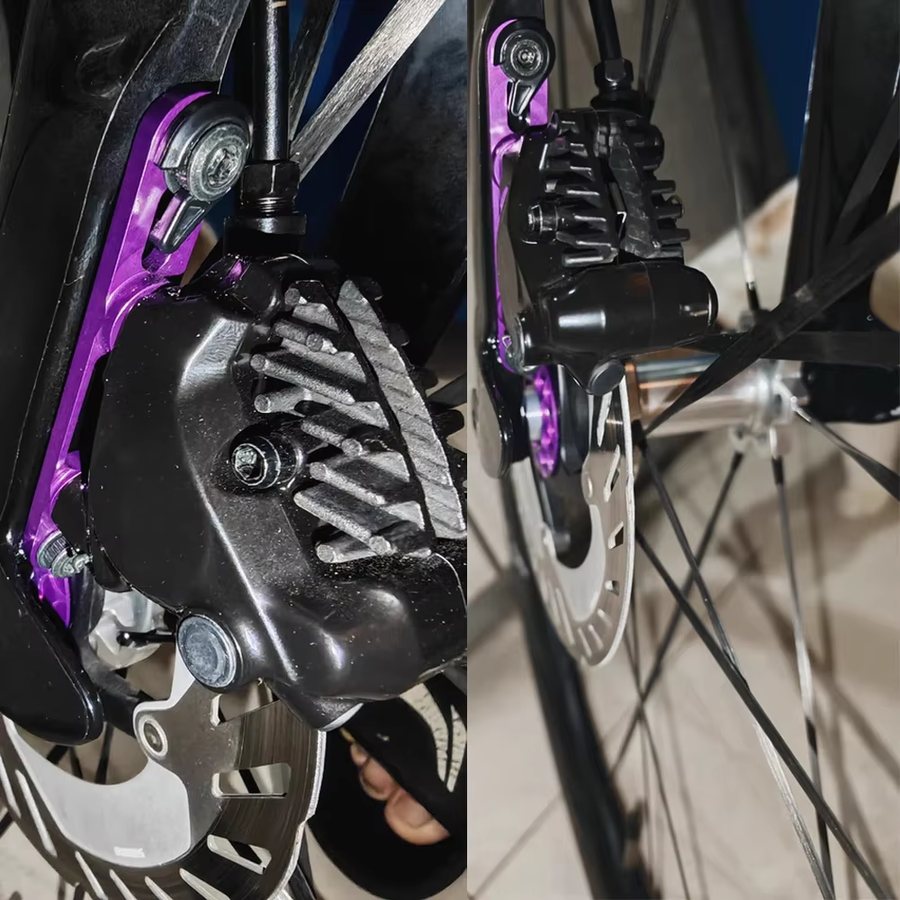 Support de frein à disque de vélo de route ultraléger, convertisseur de 160mm pour frein avant et ar