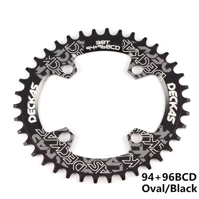 DECKAS 94 + 96BCD plateau simple 32T/34T/36T/38T/40T/42T vtt vélo de montagne couronne ovale ronde 9
