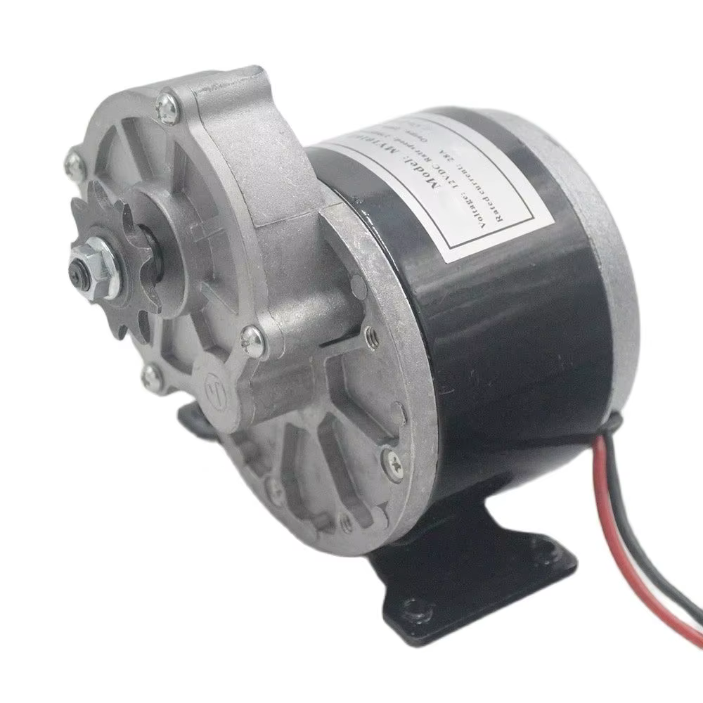 Moteur de vélo/vélo/scooter électrique, moteur à courant continu brossé à engrenages 12V 24V 250W