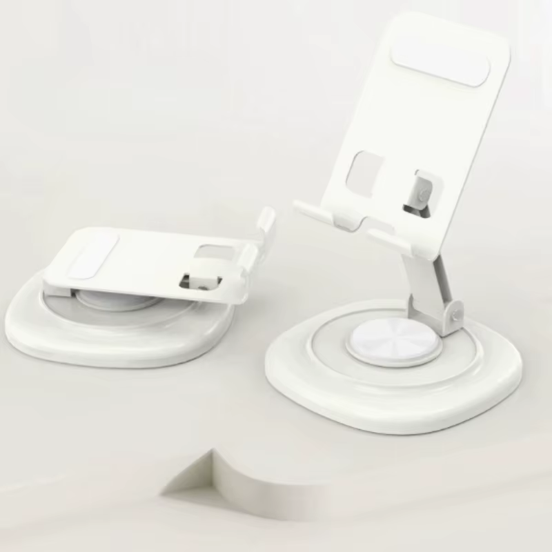 Pack de 1 360 ° Support de téléphone rotatif et pliable, design portable, stable et antidérapant,