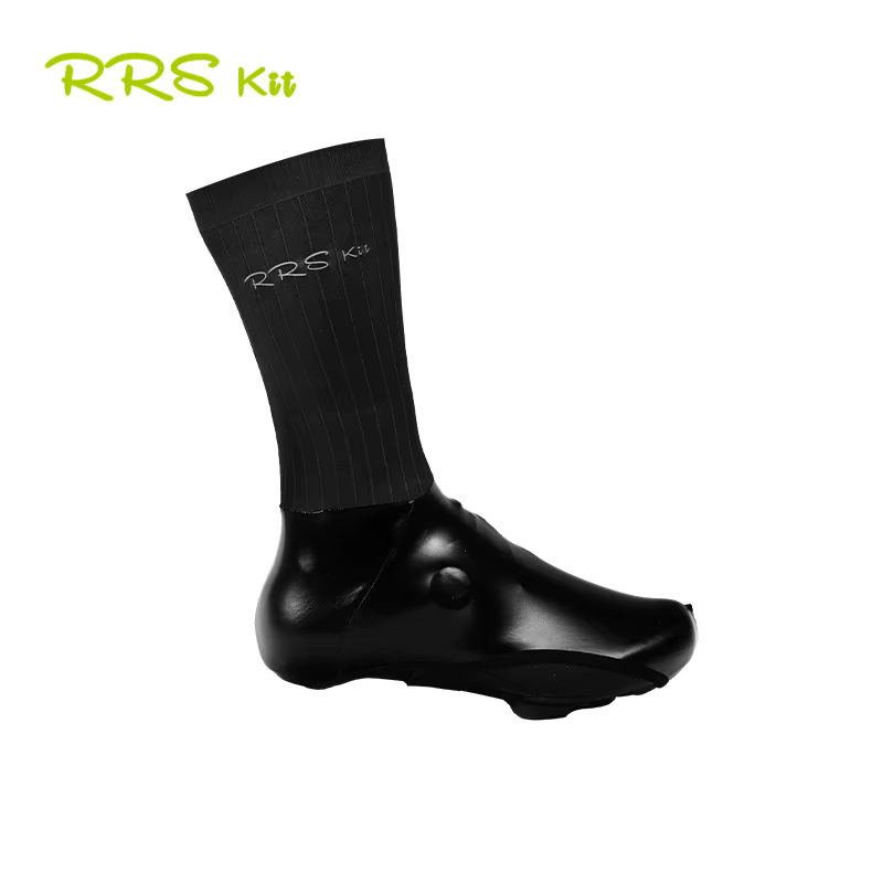 Rrskit couvre-chaussures de cyclisme coupe-vent et imperméable haute élasticité léger respirant prat