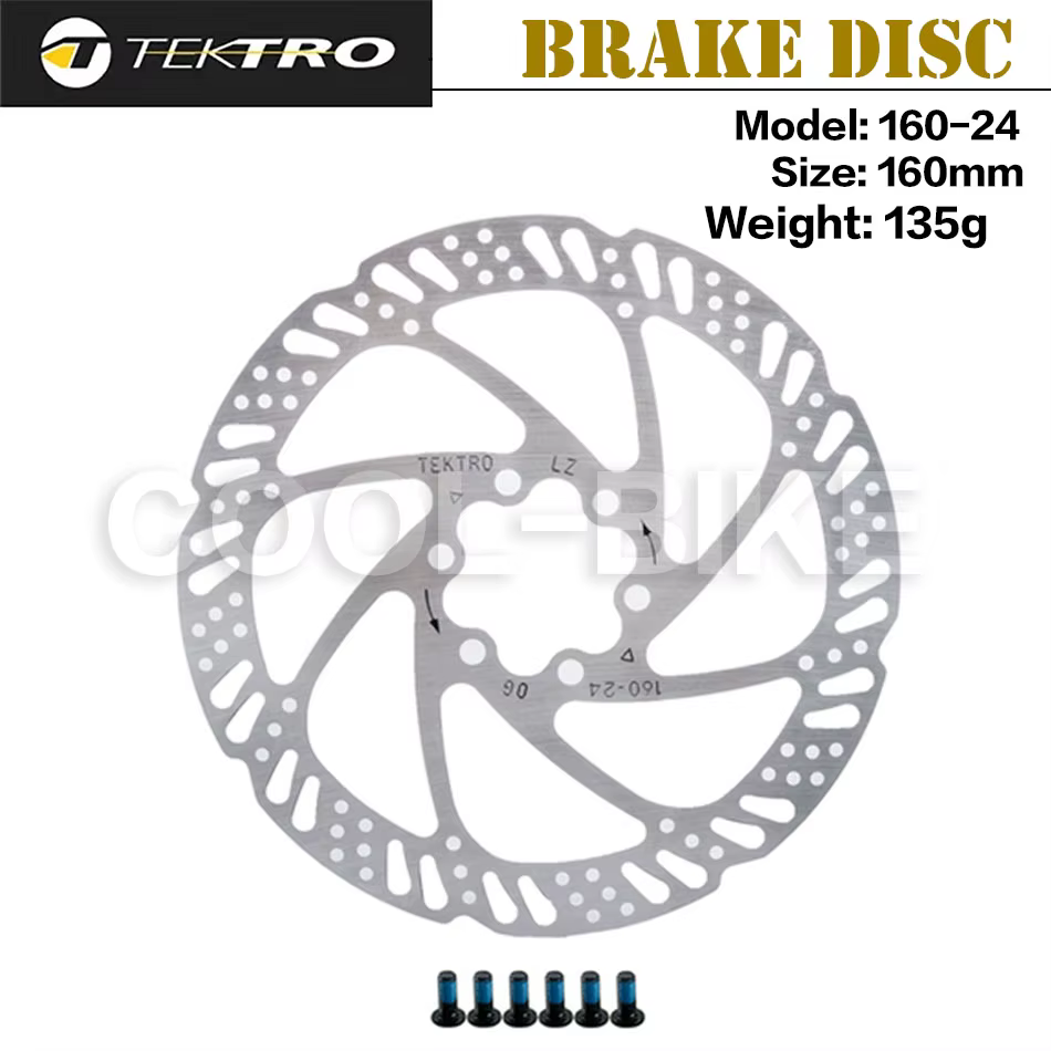 TEKTRO-Rotor de vélo 160/180/203mm, pièces de vélo de montagne, disque de frein hydraulique pour vtt