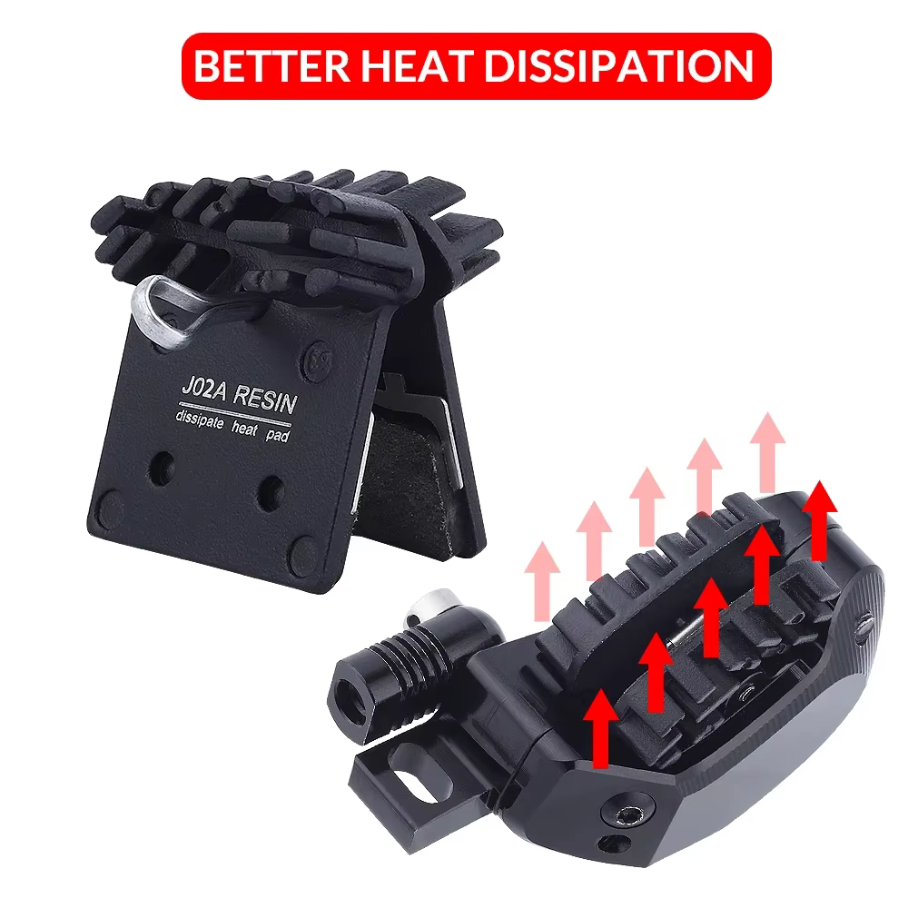 Plaquettes de frein à disque de vélo vtt J02A résine Ice Tech vélo freins hydrauliques étriers SLX D