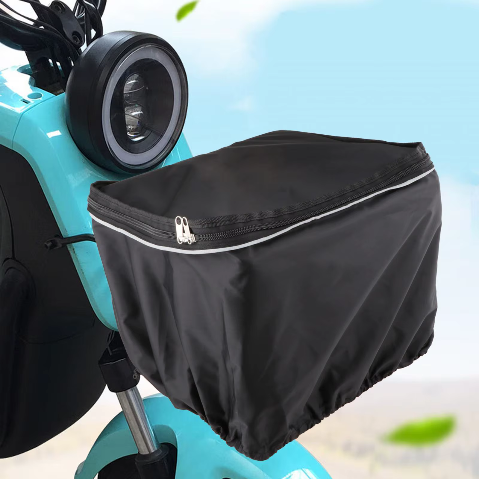 Protecteur de panier avant de vélo, housse de pluie, doublure de vélo, cargaison