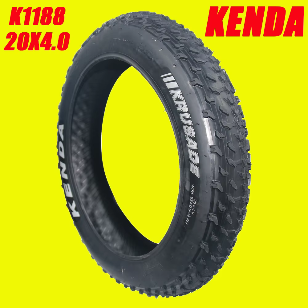 Pneu de vélo Kenda K1188 Krusade Fat Tire 20x4.0, pneu de vélo à pneus larges 20"x4.00, clincher en