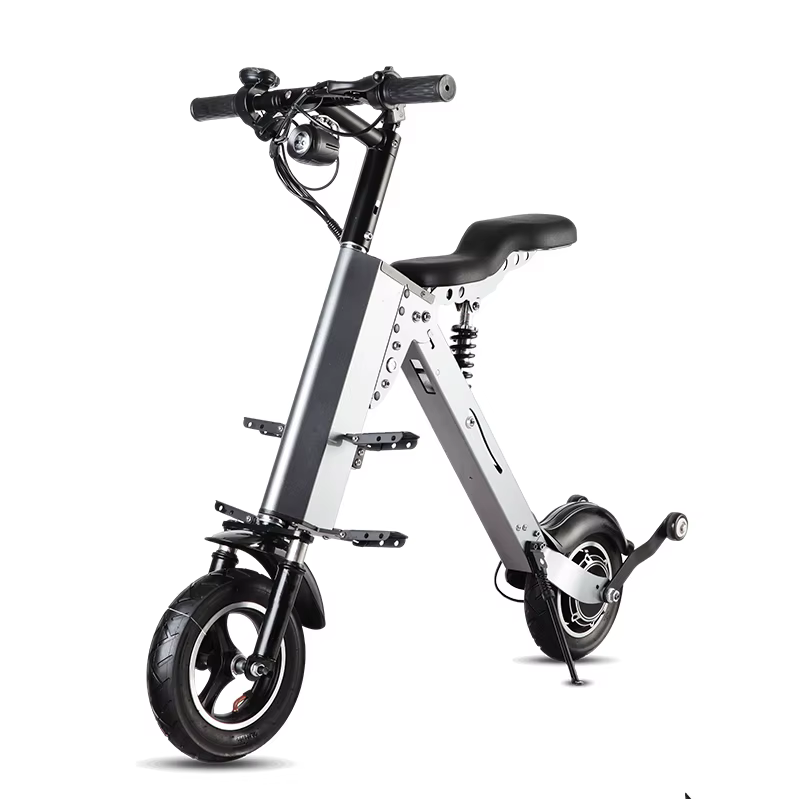 Nouveau Scooter électrique adulte pliant à 3 roues avec siège 36V 350W Tricycle électrique léger Por