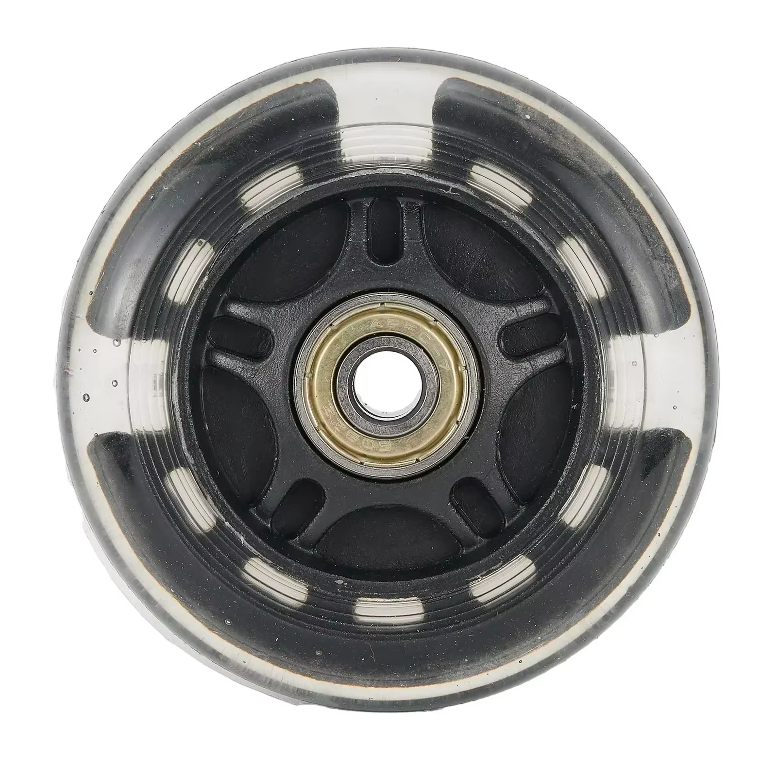 Roues lumineuses Ultra silencieuses, absorbant les chocs, résistantes à l'usure, PU 80 22mm, roues c