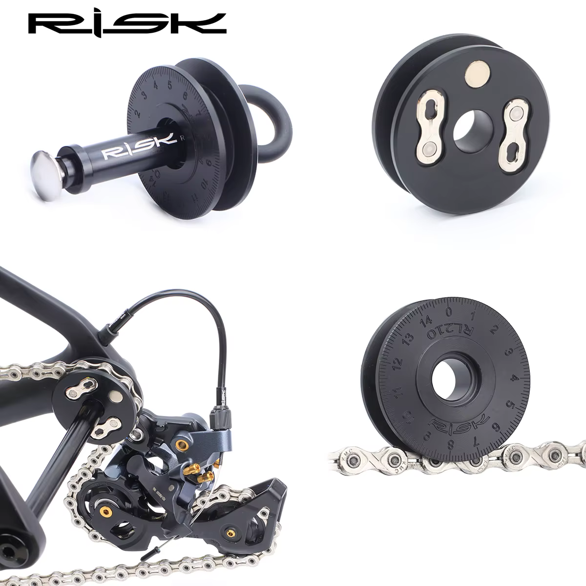 Risque RL211 RL210 porte-chaîne de vélo de route de montagne gardien huileur vélo factice moyeu de c