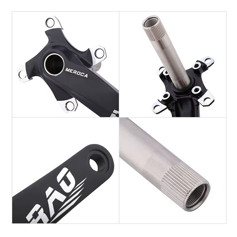 Vélo de montagne manivelle 170mm avec boîtier de pédalier 104BCD 34T 36T 38T vélo Chainring en allia