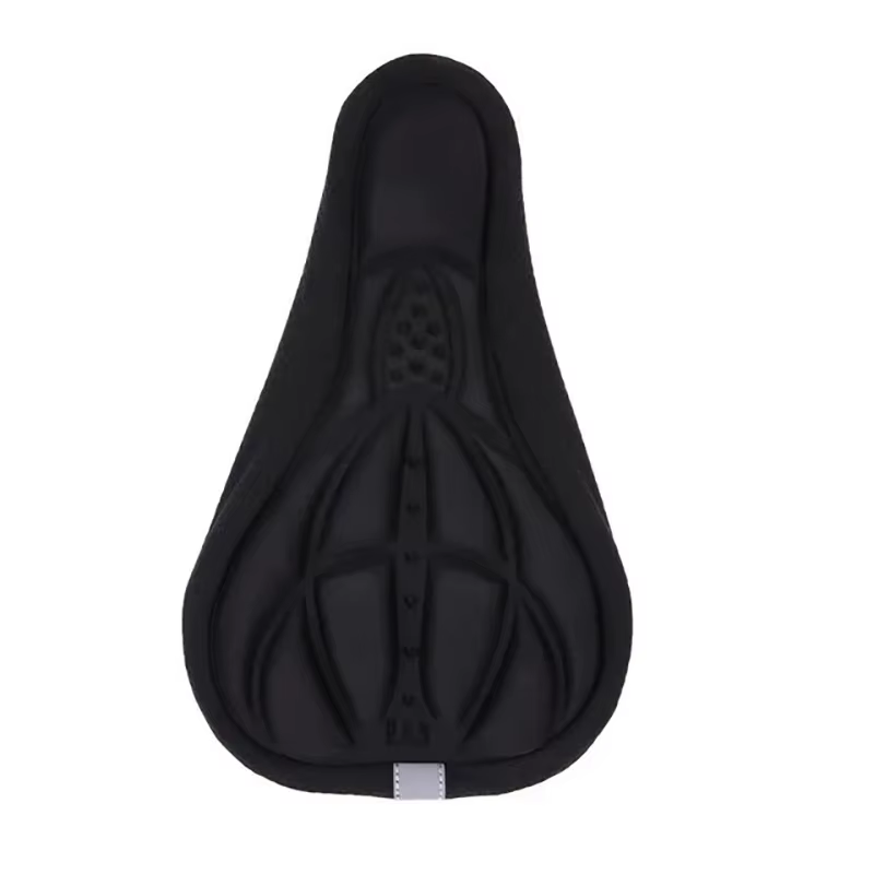 Selle de vélo 3D souple et épaisse pour VTT, housse de siège de cyclisme, coussretours éponge, couss