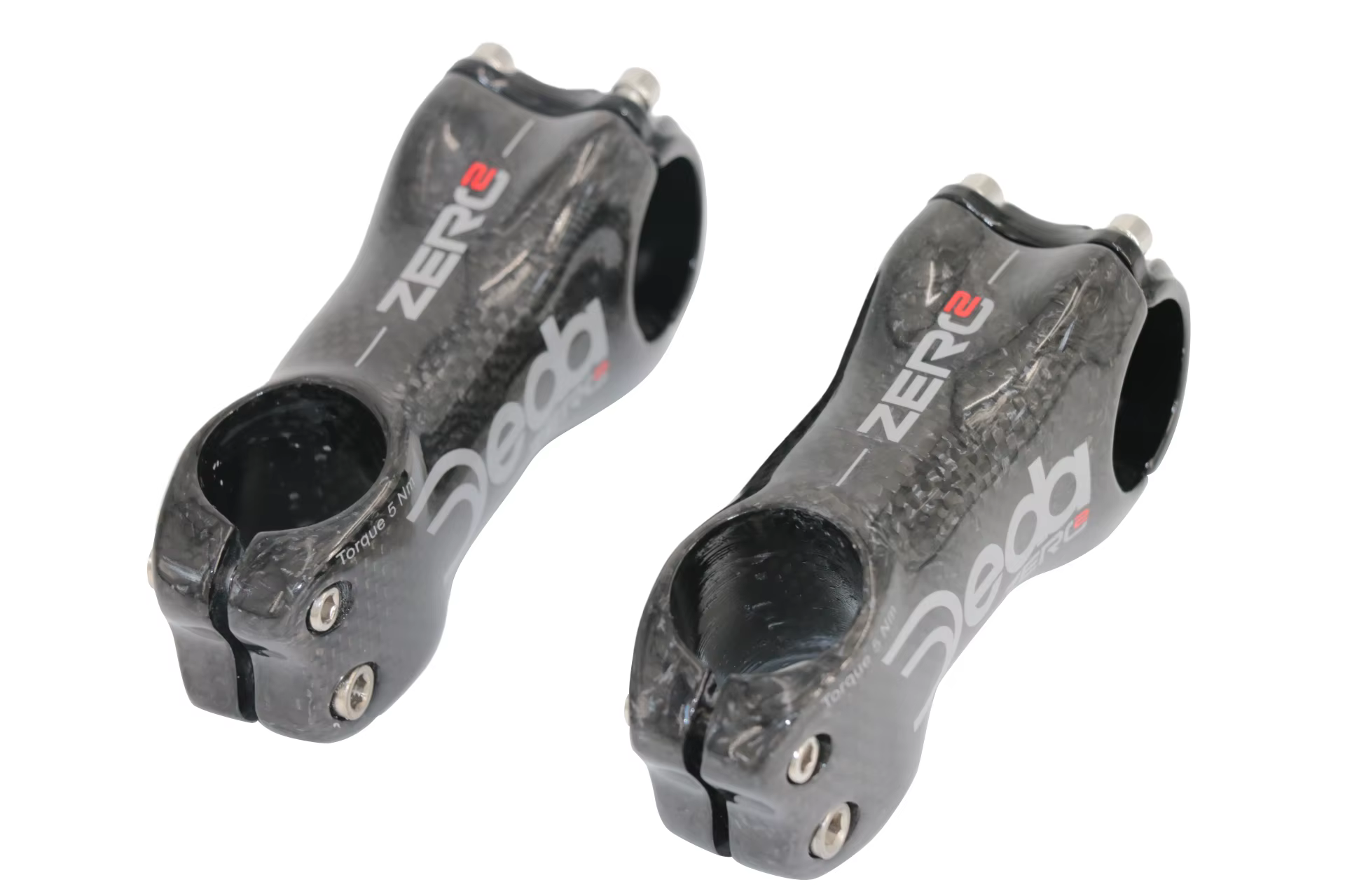 Tout nouveau JEDA argent 6 17 Angle route carbone tige de vélo 31.8*70-130mm 6 17 degrés VTT tige en
