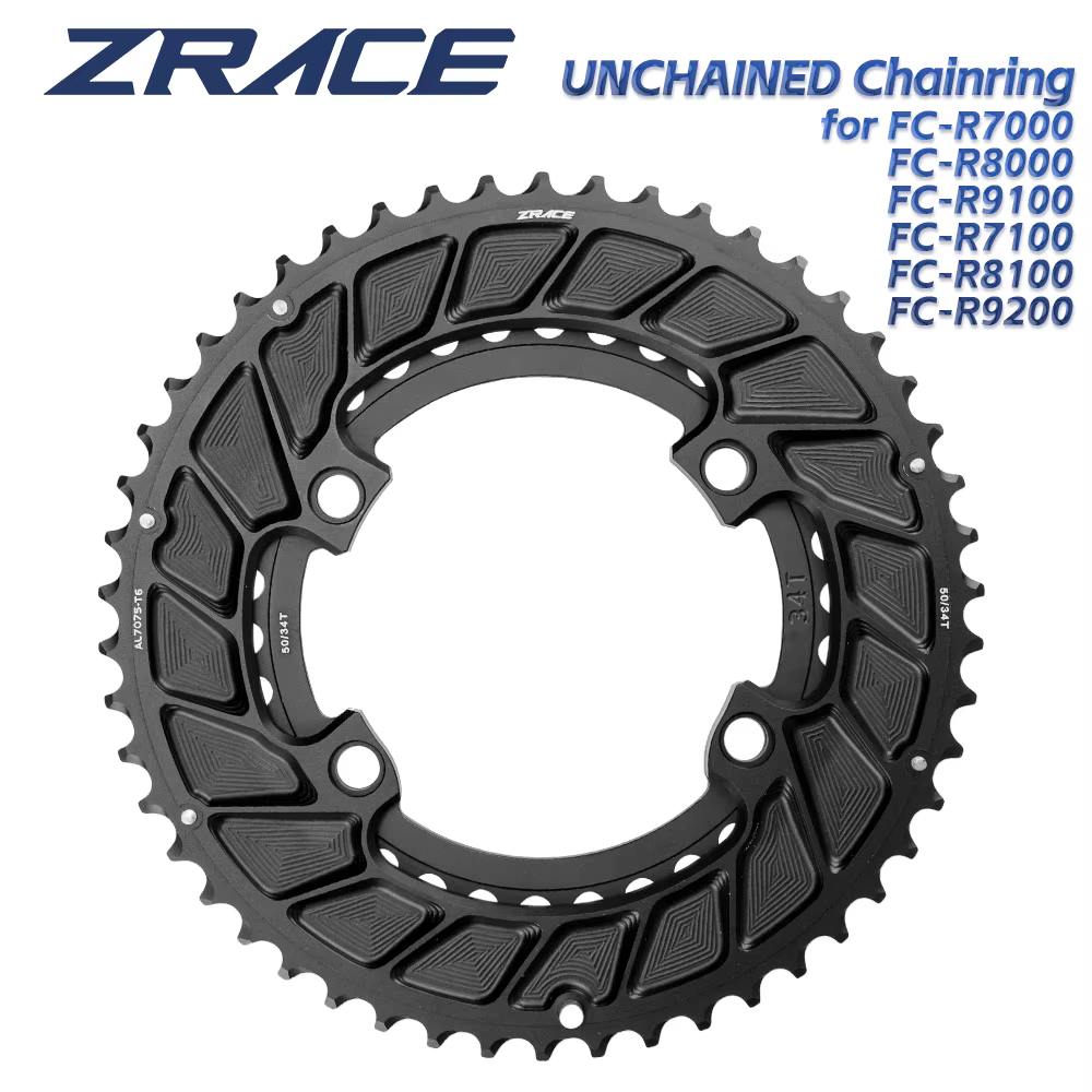 ZRACE plateau non caché 105 R7000 R7100 / ULTEGRA R8000 R8100/DURA-ACE R9100 R9200 plateau de route