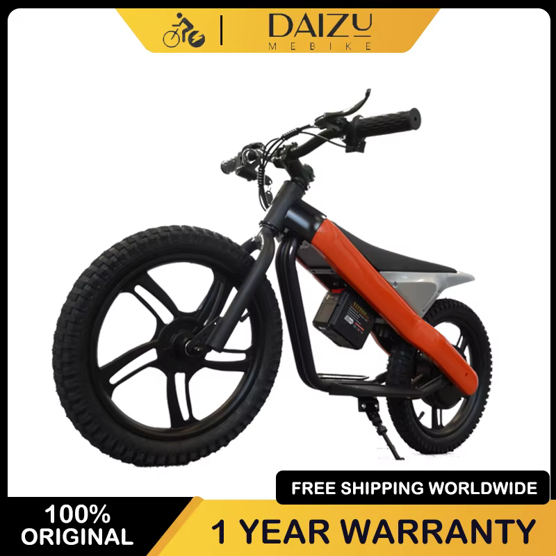 Trottinette électrique tout-terrain pour enfants 24V 300W, moteur simple, 25 km/h, puissante, pour a
