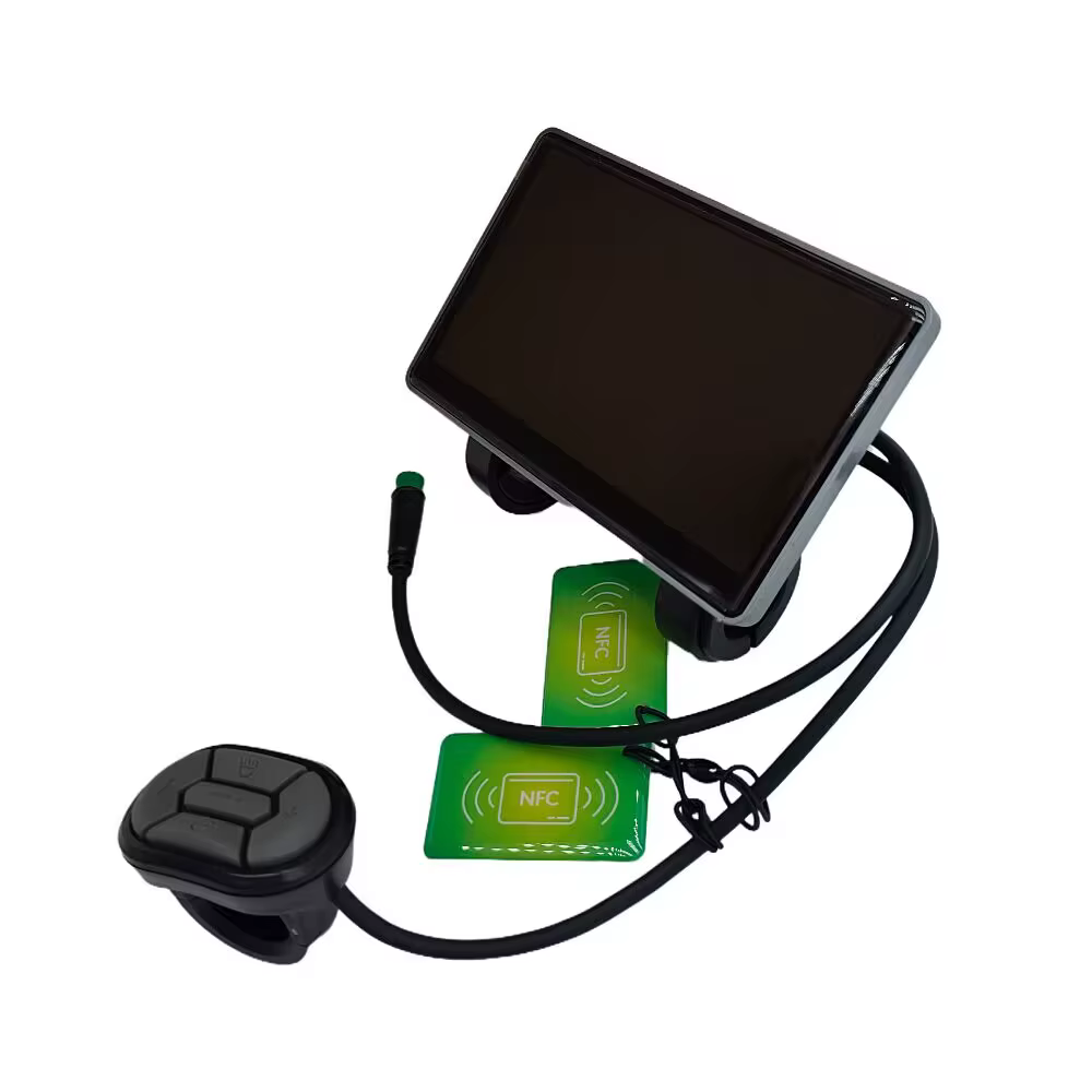 OUXI V8 vélo électrique V5.0-US Version NFC écran LCD Version améliorée 50 km/h tableau de bord remp