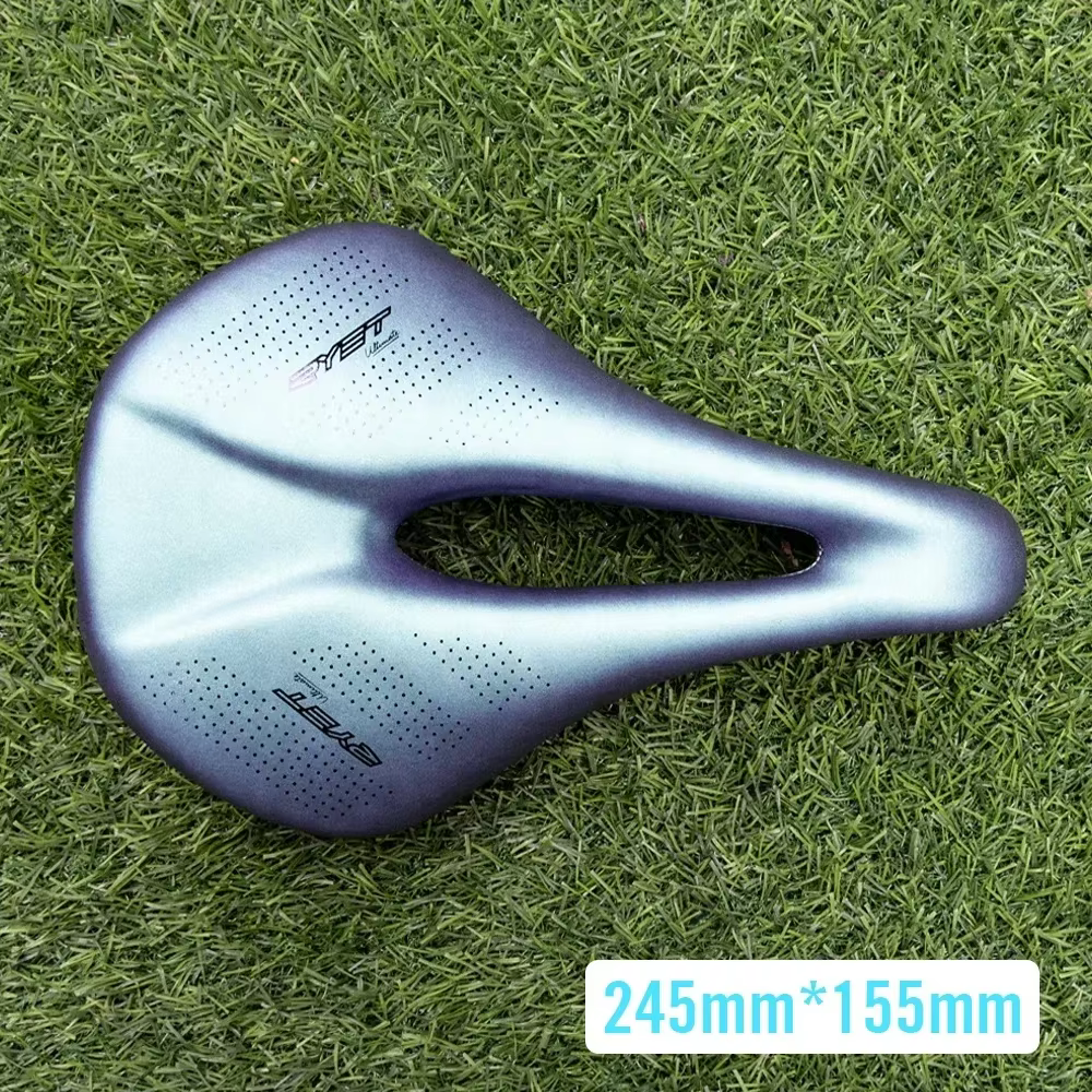 RYET selle de vélo entièrement en carbone 143/155MM Super légère 125g route vtt course PU siège soup