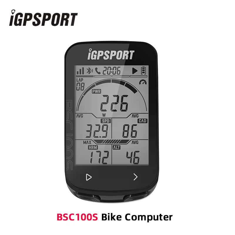 IGPSPORT-Ordinateur de vélo intelligent BSC100S, écran 2.6 pouces, navigation GPS, capteur de cadenc