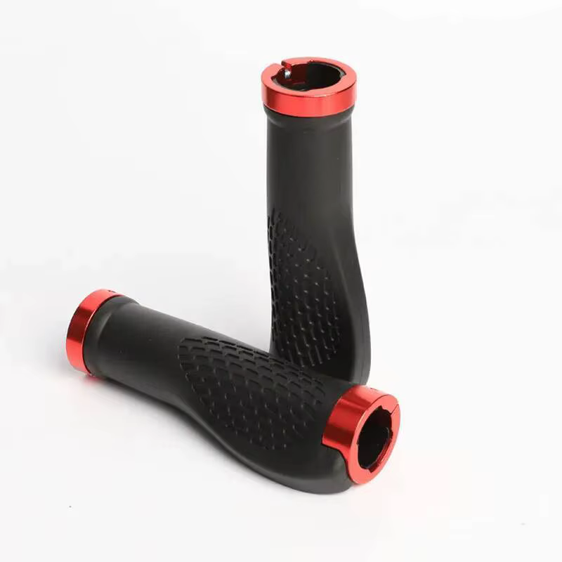 ESLNF Couvre-guidon de vélo de montagne coloré, ergonomique, en caoutchouc antidérapant
