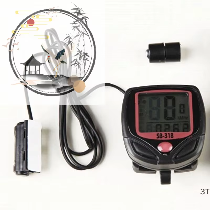 Ordinateur de vélo, indicateur de vitesse/sonomètre de vélo, ordinateur de vélo de montagne, 15 fonc