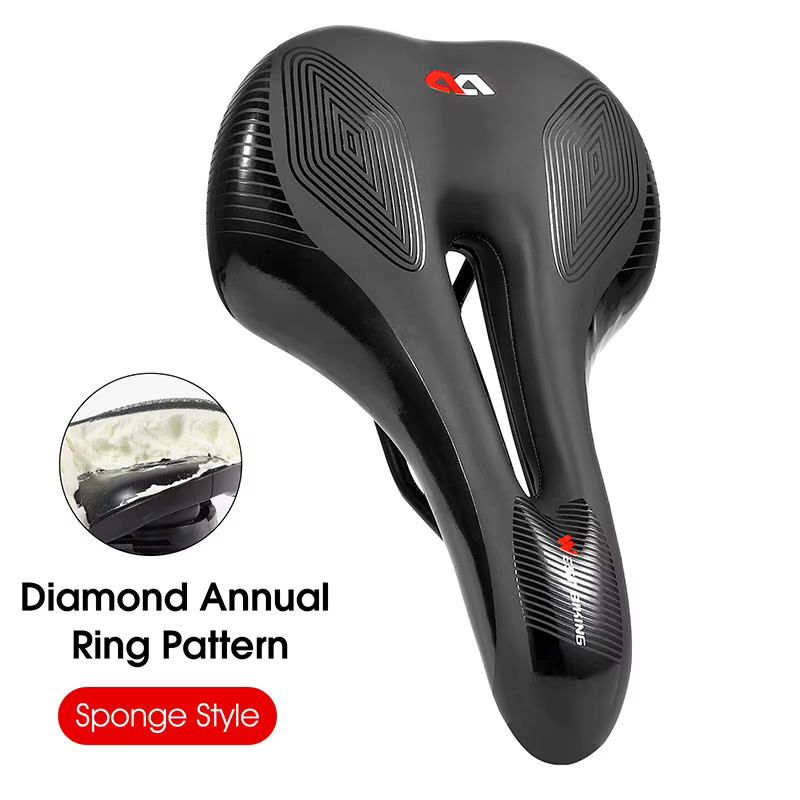WEST BIKING – selle de vélo de route et vtt, selle de course en PU, respirante et souple, coussin er